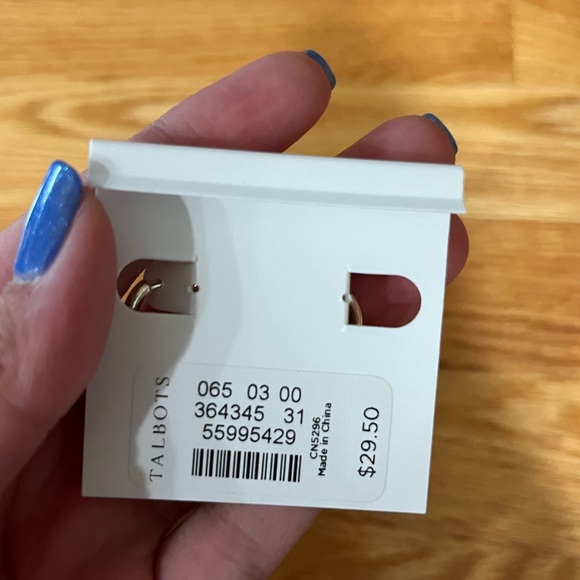 NWT Talbots earrings - Picture 2 of 2